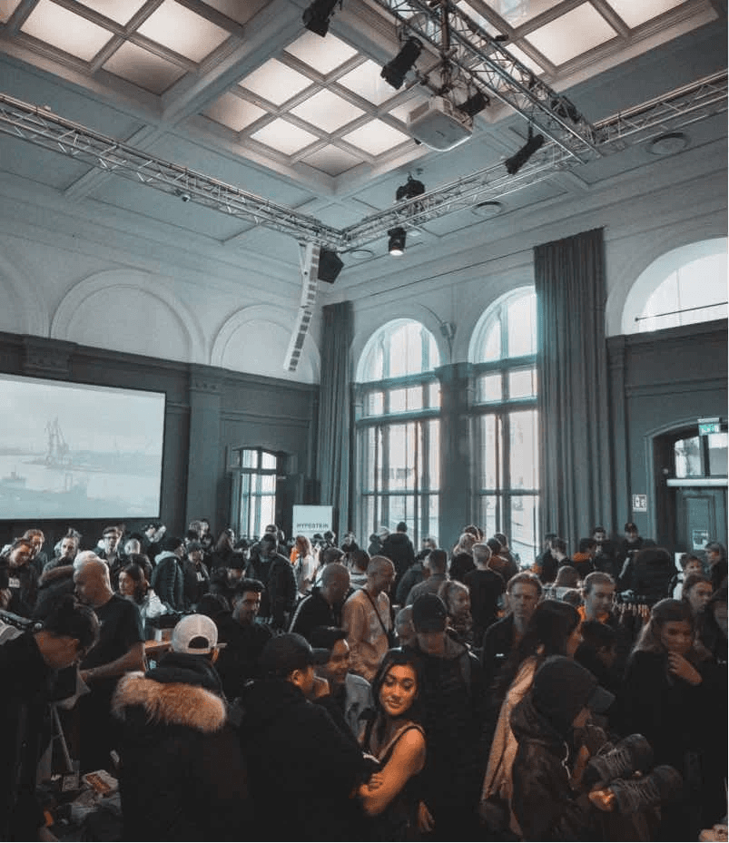 Conférence amphithéâtre vue d'en haut